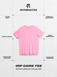 1RP Core Workout Tee Orchid Smoke