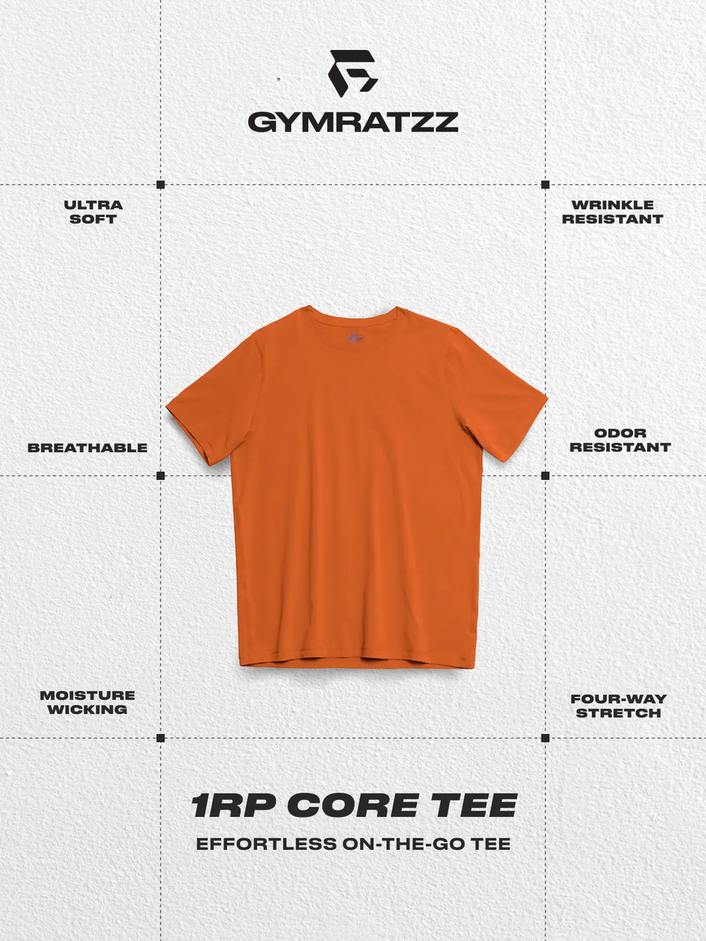 1RP Core Workout Tee Sienna