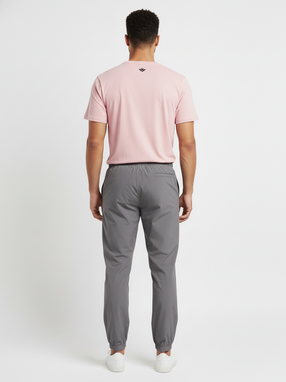 Timba Lined Workout Jogger Brushed Nickel