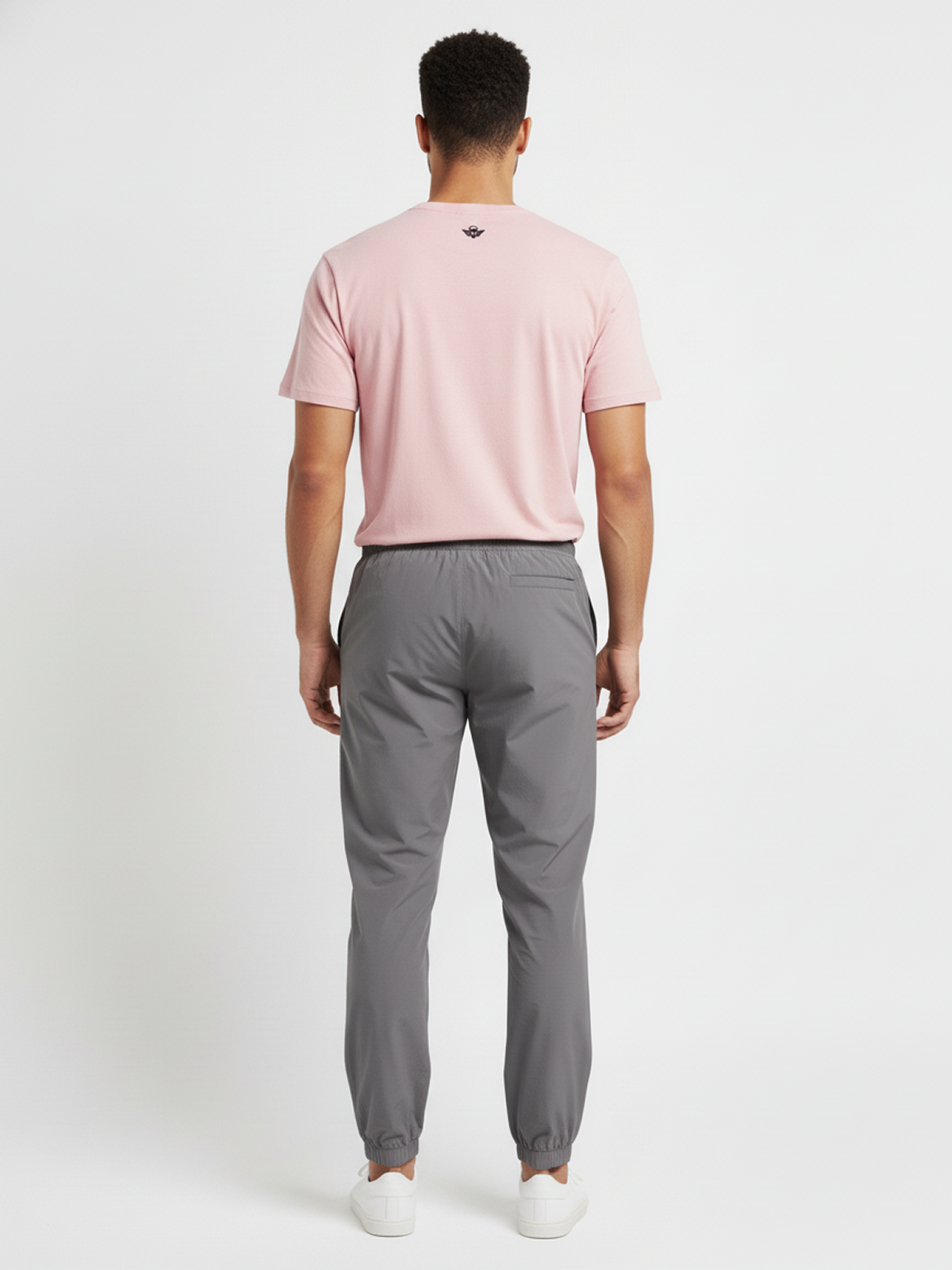 Timba Lined Workout Jogger Brushed Nickel