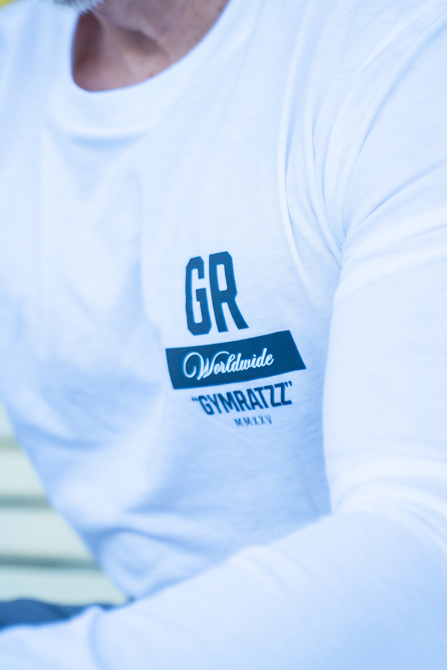 Long Sleeve GR Tee White