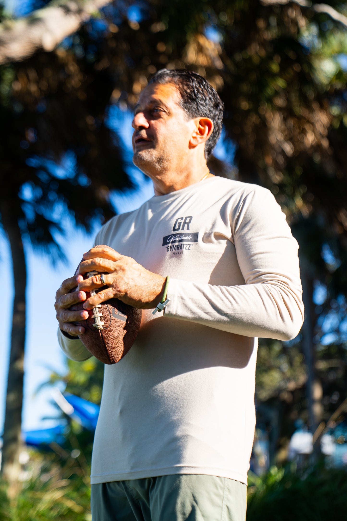 Long Sleeve GR Tee Tan