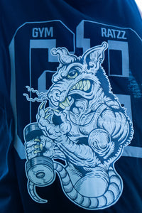 Ripped Rat Tank Black