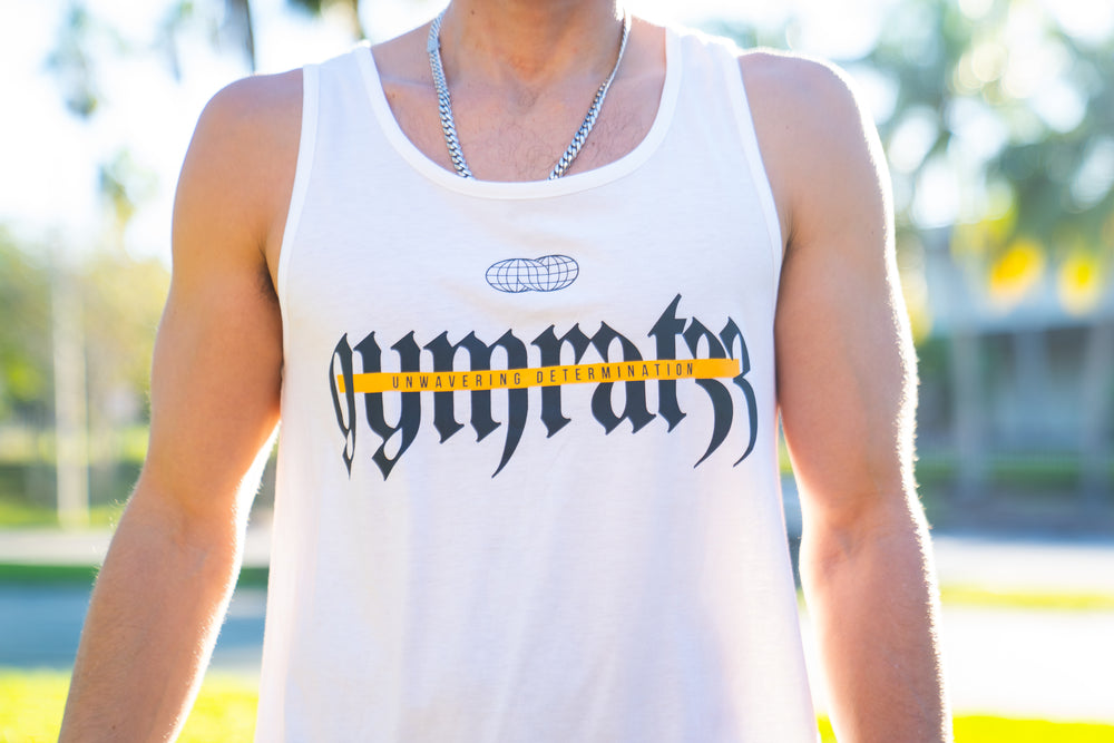 Old E Ratzz Tank White