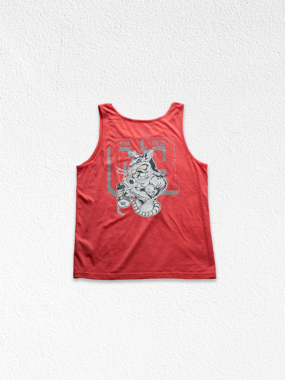 Ripped Rat Tank Red