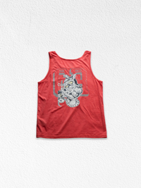 Ripped Rat Tank Red