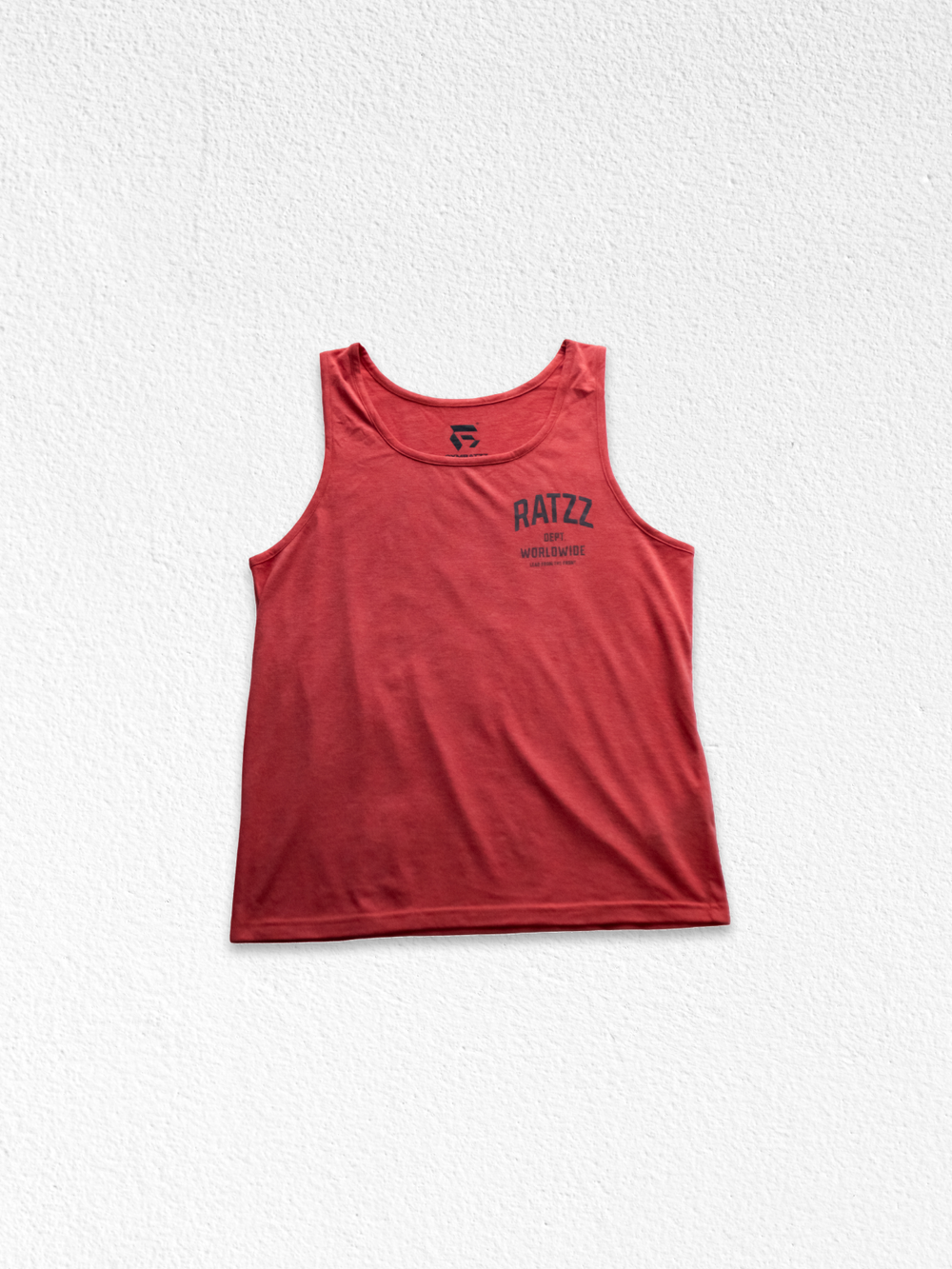 Ripped Rat Tank Red