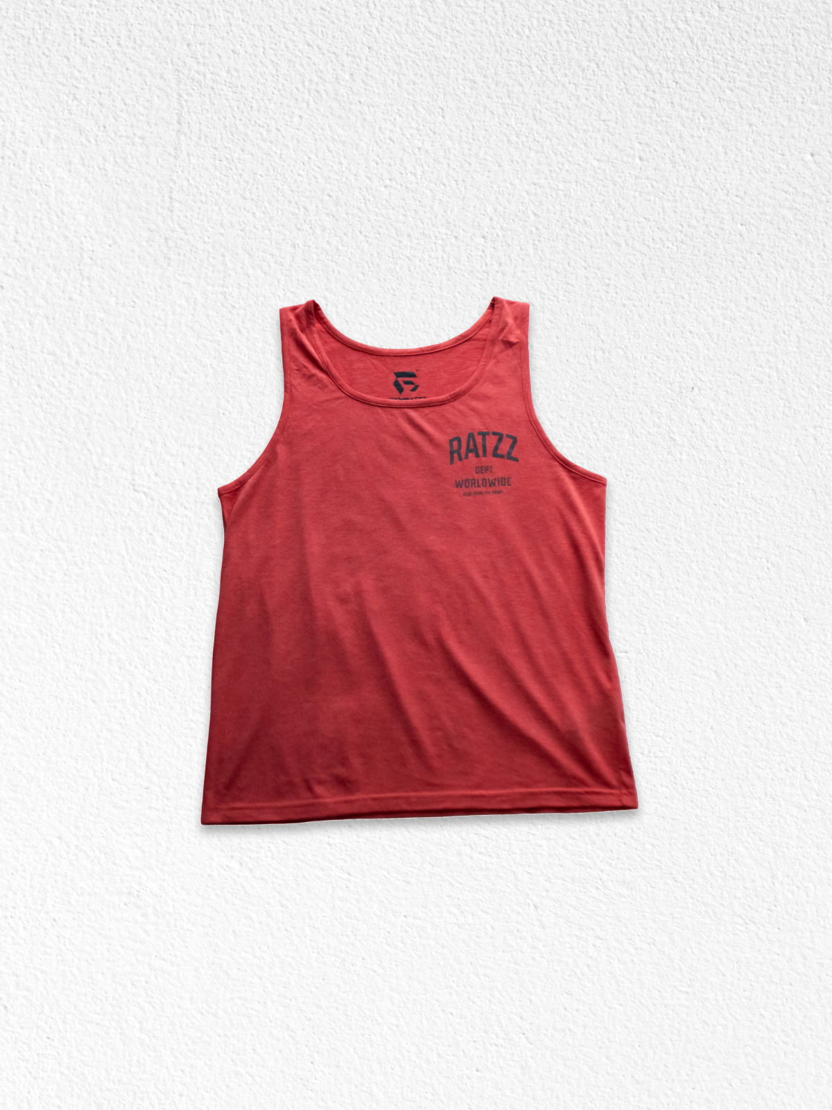Ripped Rat Tank Red