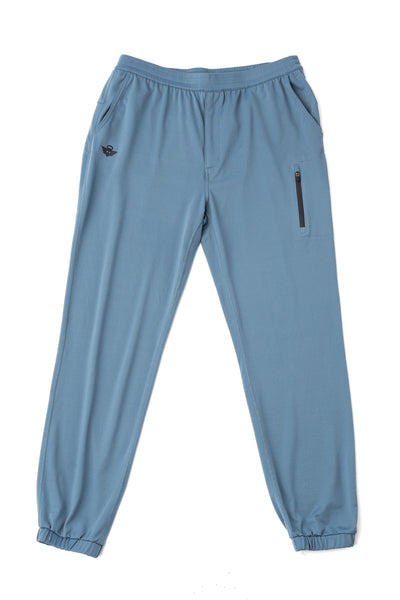 1RP Soft Tech Zip Jogger Oceanview