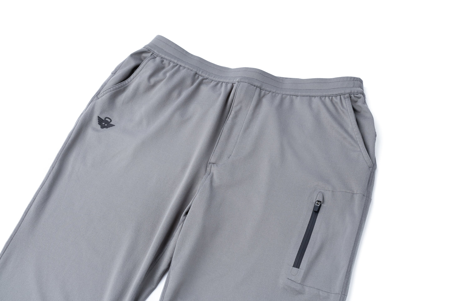 1RP Soft Tech Zip Jogger Brushed Nickel