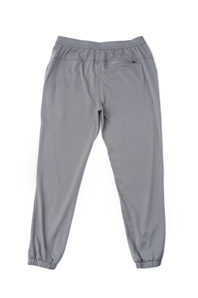 1RP Soft Tech Zip Jogger Brushed Nickel