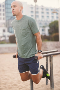 Pima Lift Tee Dark Forest