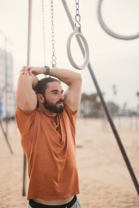 Suave Tech Workout Tee Orchid Smoke