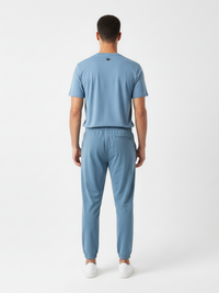 1RP Soft Tech Zip Jogger Oceanview