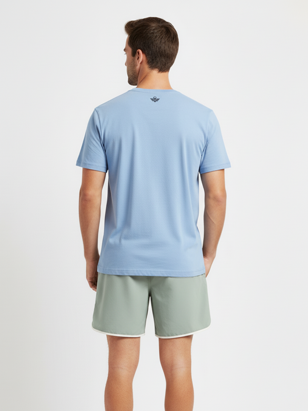 Flex Scallop Short Olive Green