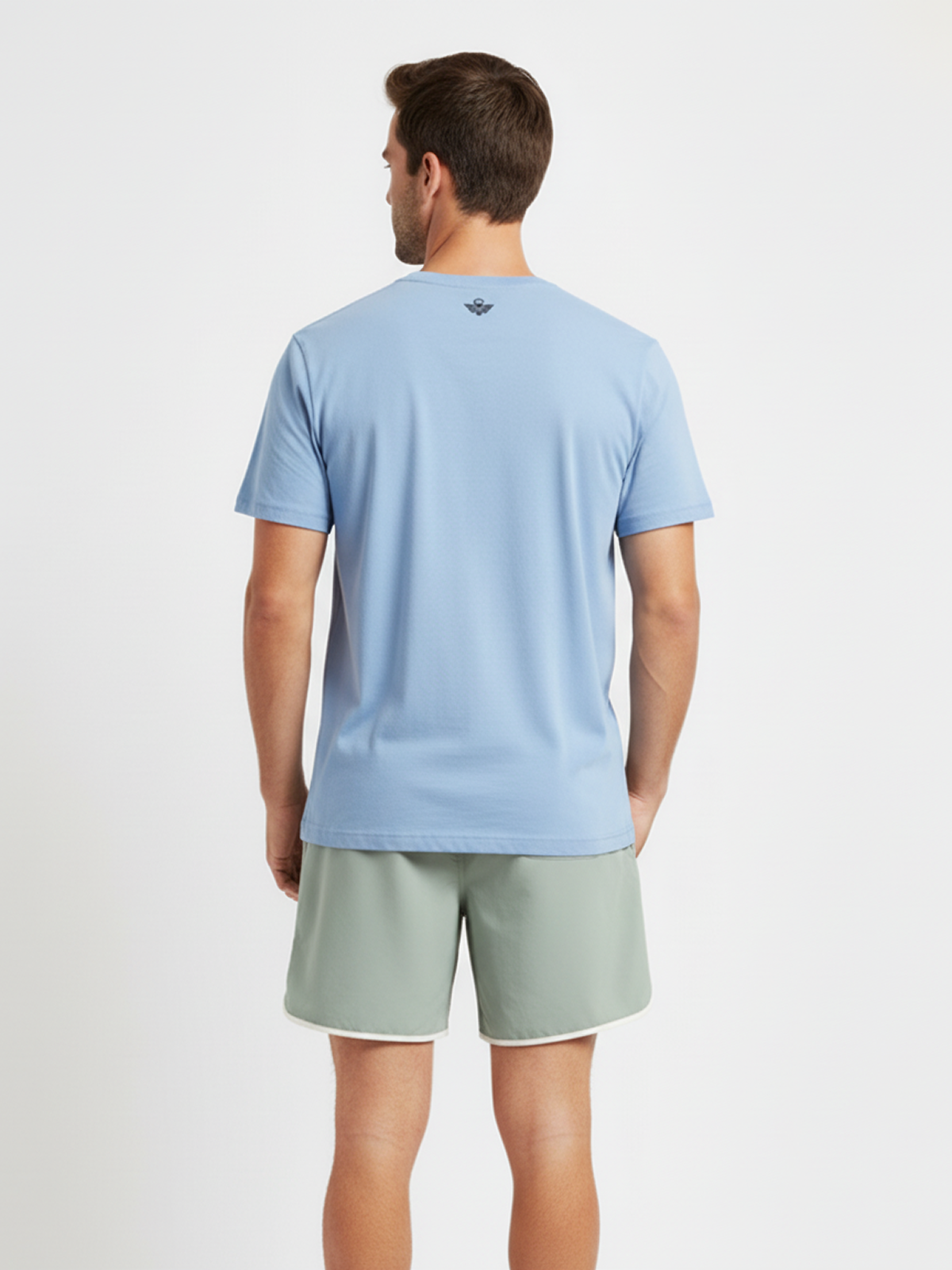 Flex Scallop Short Olive Green