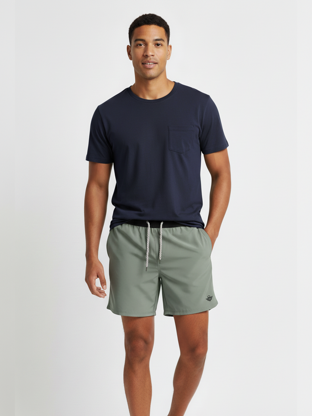 Lift 2 In 1 Stretch Workout Short Olive Green