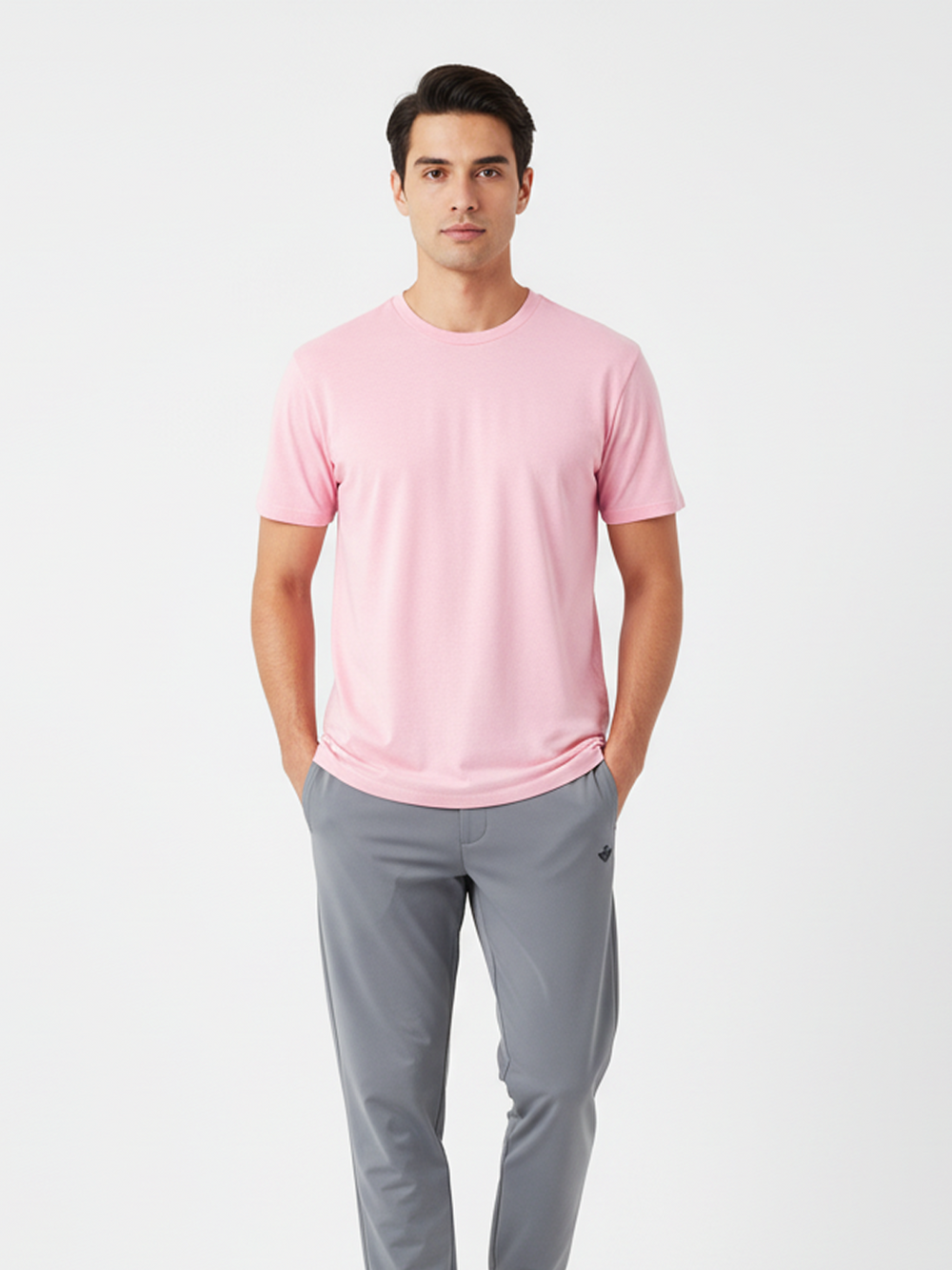 Suave Tech Workout Tee Orchid Smoke
