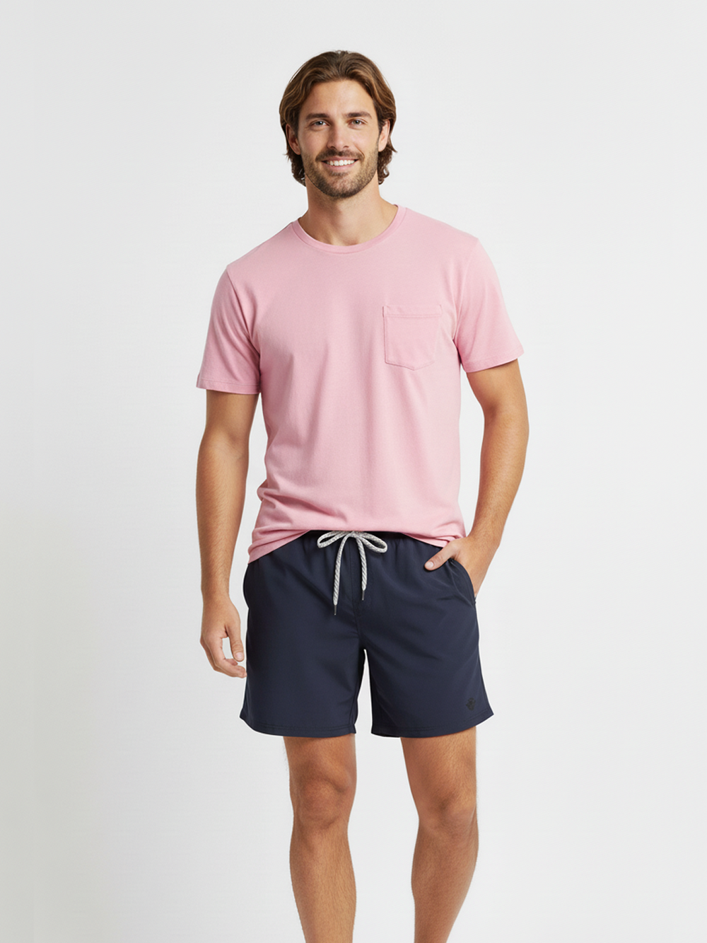 Pima Lift Tee Orchid Smoke