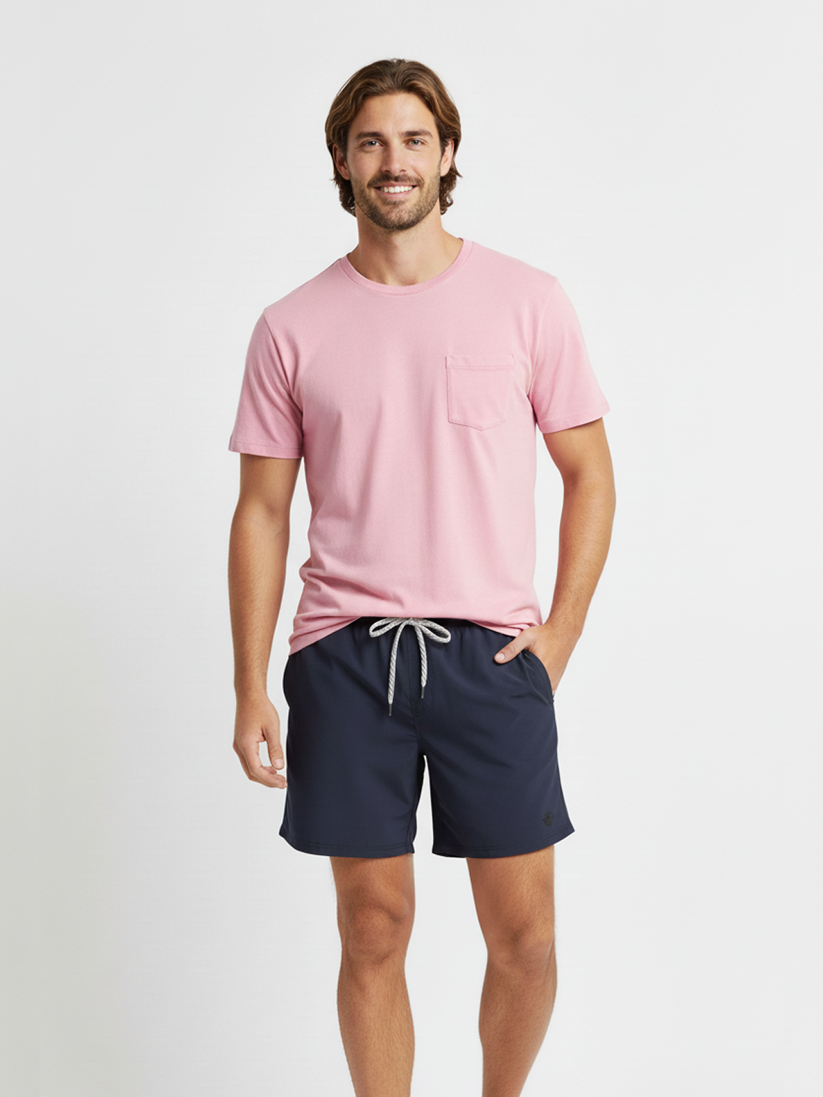 Pima Lift Tee Orchid Smoke