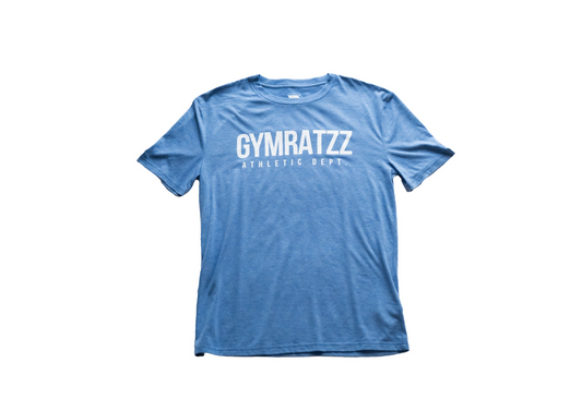 Short Sleeve Athletic Ratzz Tee Light Blue