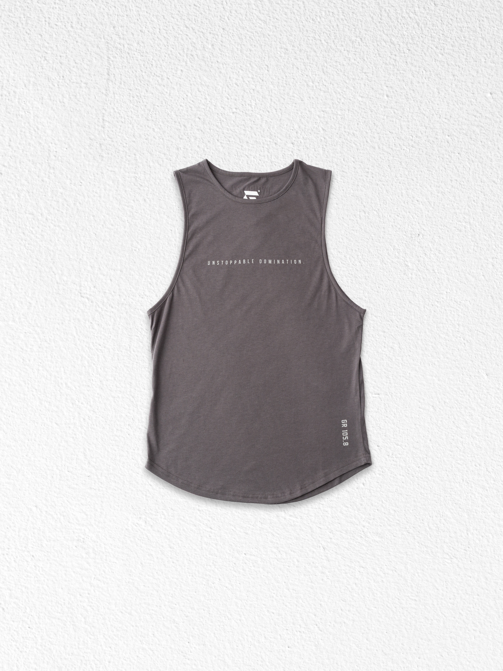 Unstoppable Muscle Tank Charcoal
