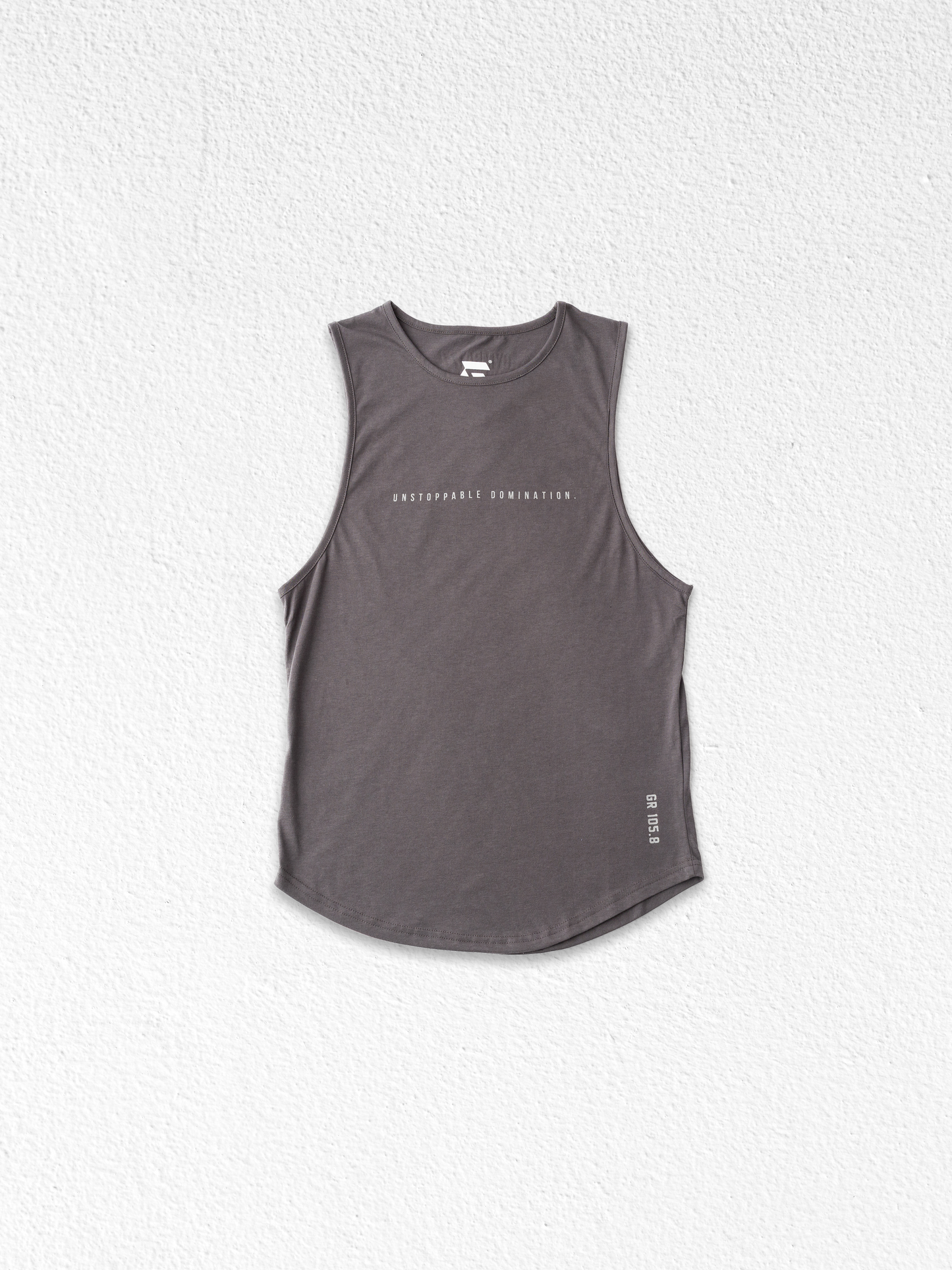Unstoppable Muscle Tank Charcoal
