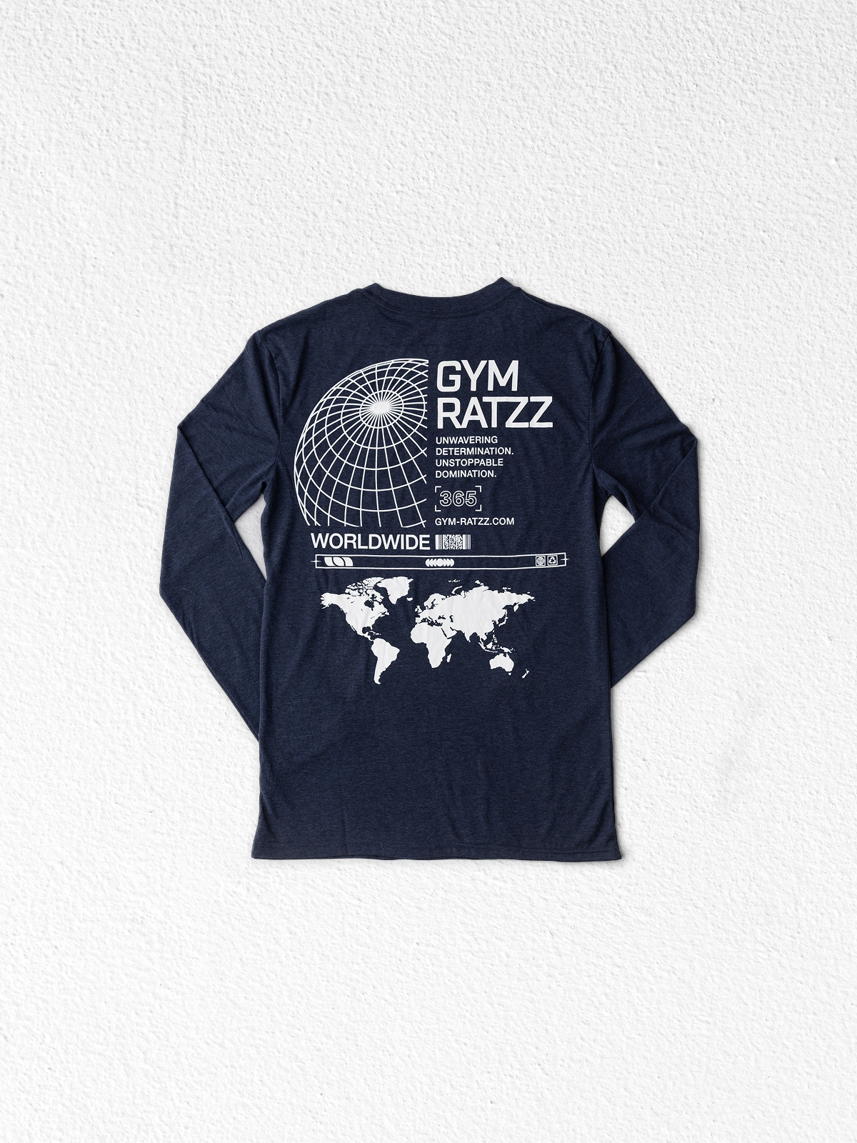 Worldwide Long Sleeve Tee Navy
