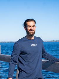 Worldwide Long Sleeve Tee Navy