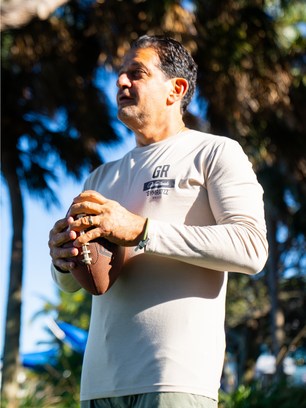 GR Long Sleeve Tee Tan