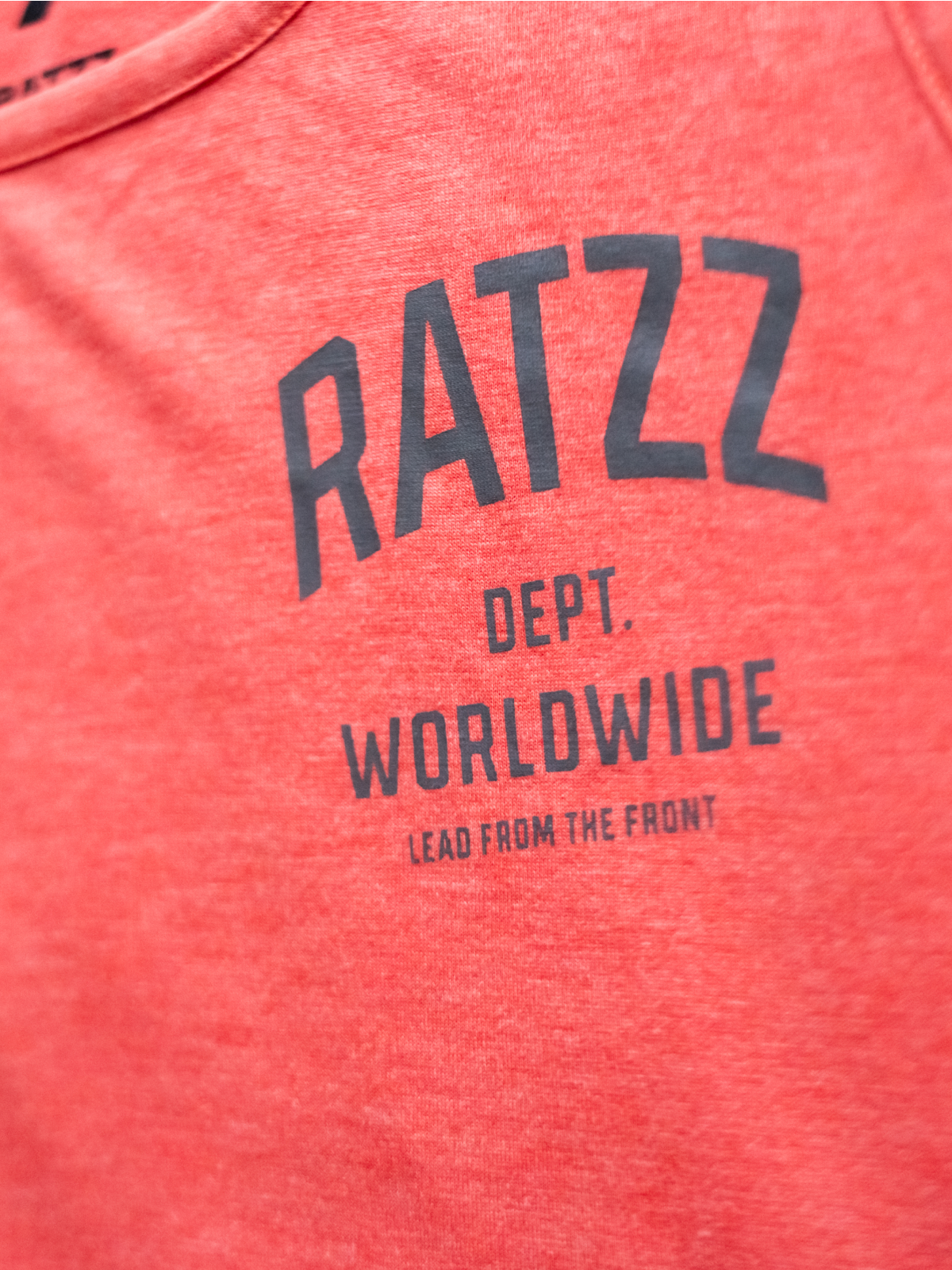 Ripped Rat Tank Red
