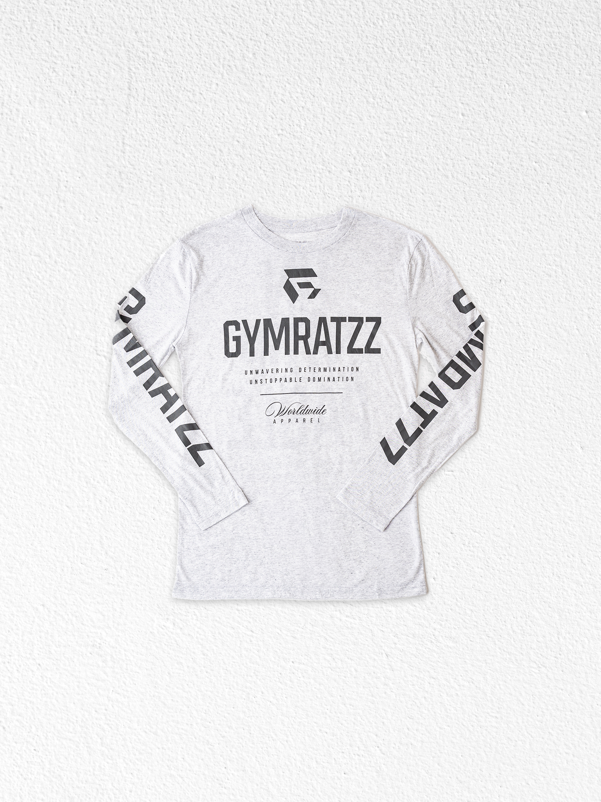 Unstoppable Long Sleeve Tee Light Grey