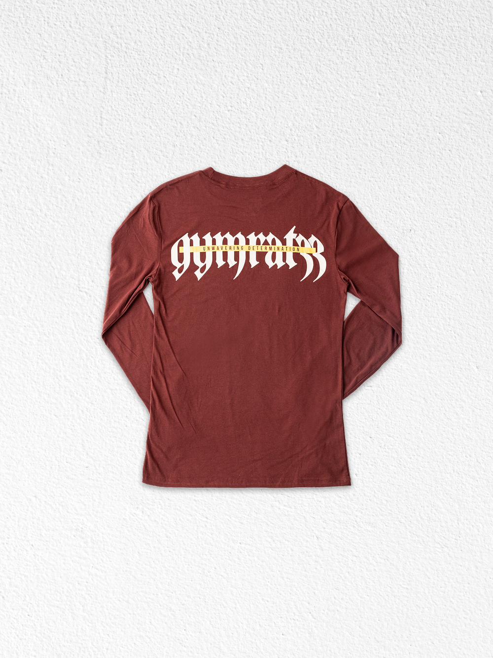 Unwavering Long Sleeve Tee Burgundy