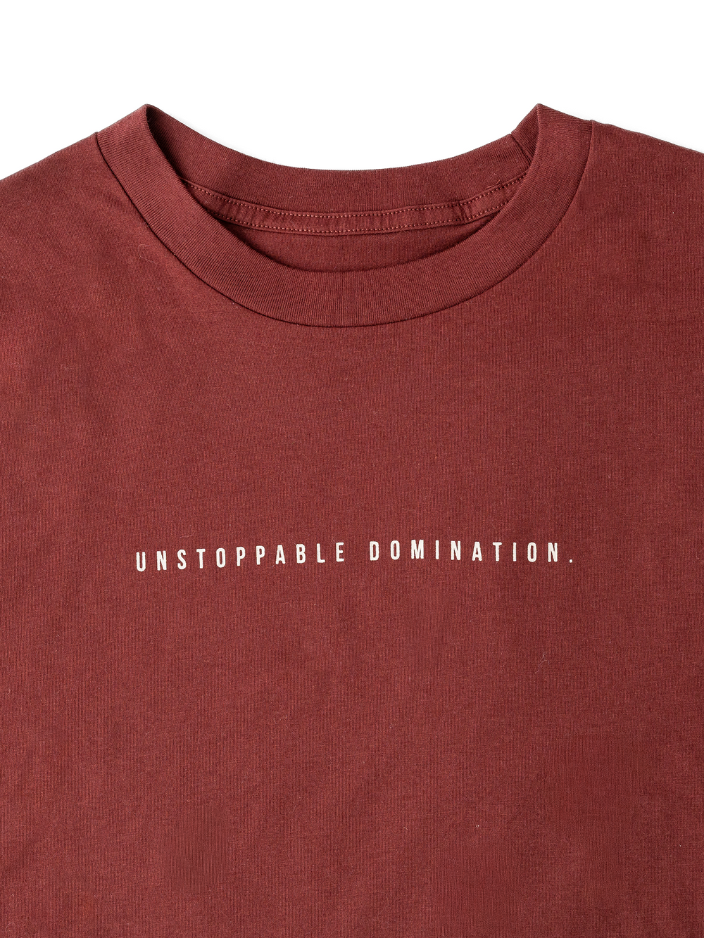 Unwavering Long Sleeve Tee Burgundy