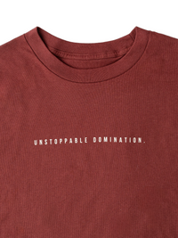 Unwavering Long Sleeve Tee Burgundy