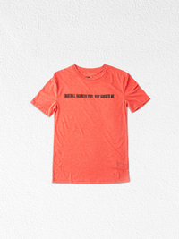 Baseball Fan Tee Red