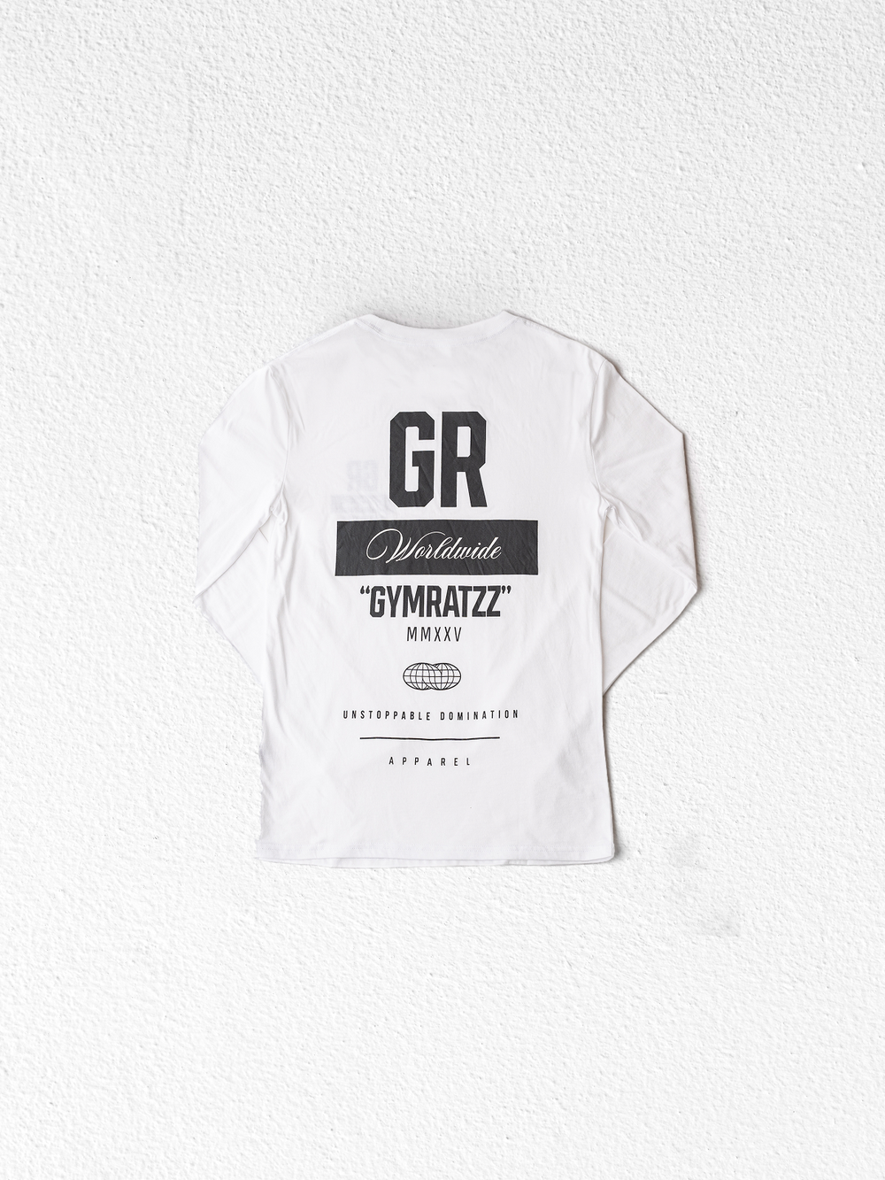 GR Long Sleeve Tee White