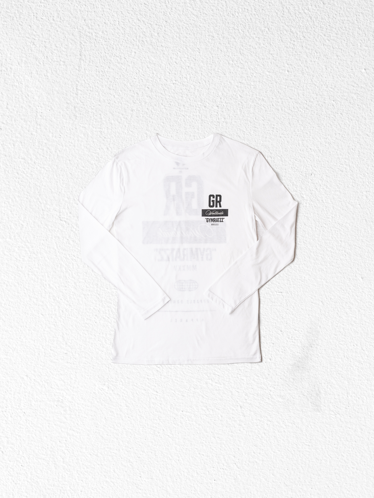 GR Long Sleeve Tee White