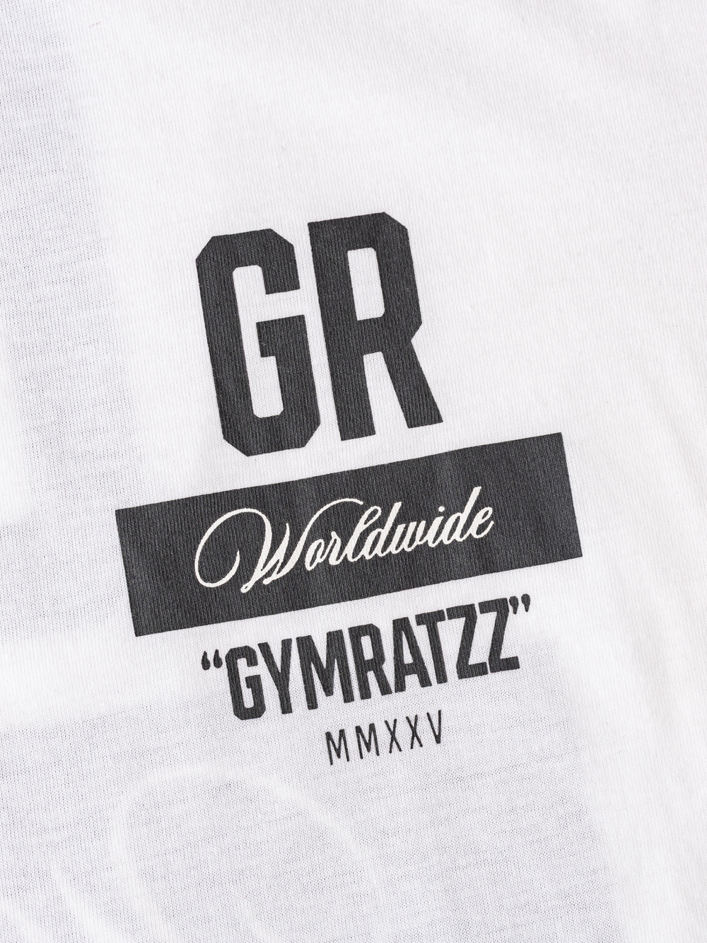 GR Long Sleeve Tee White