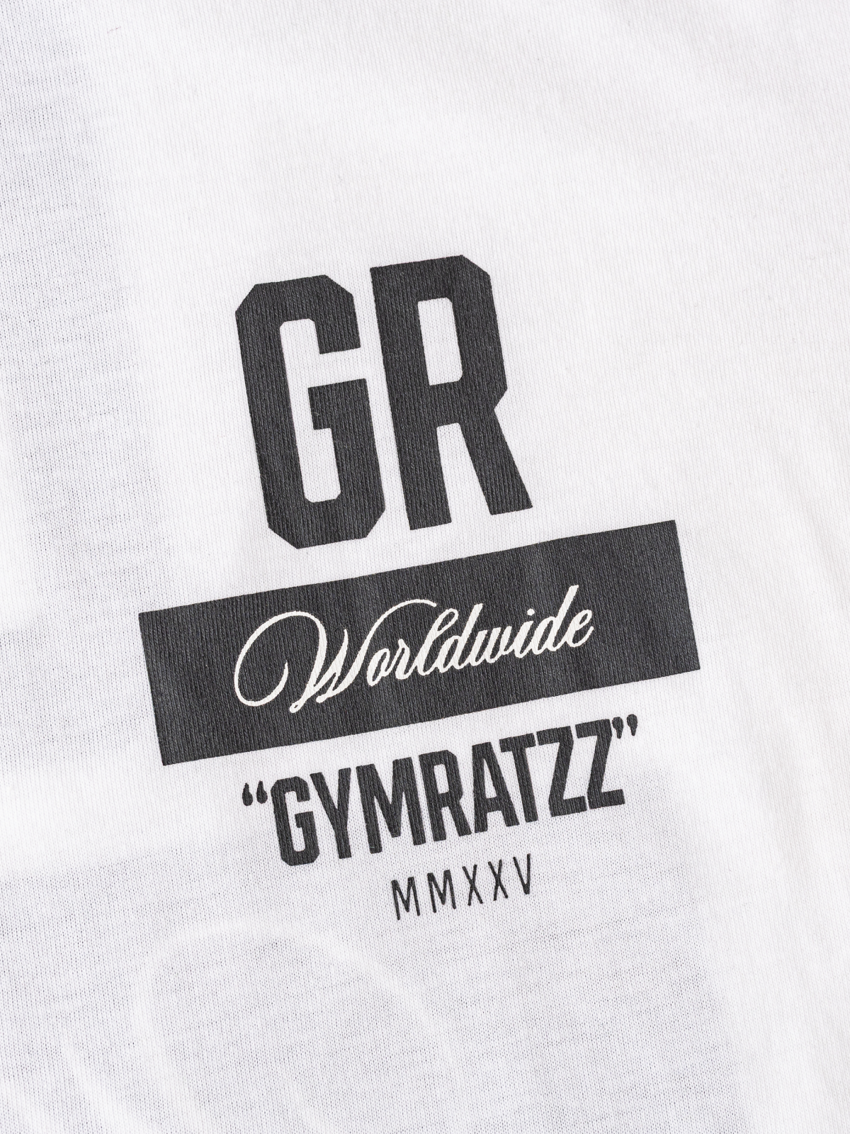 GR Long Sleeve Tee White