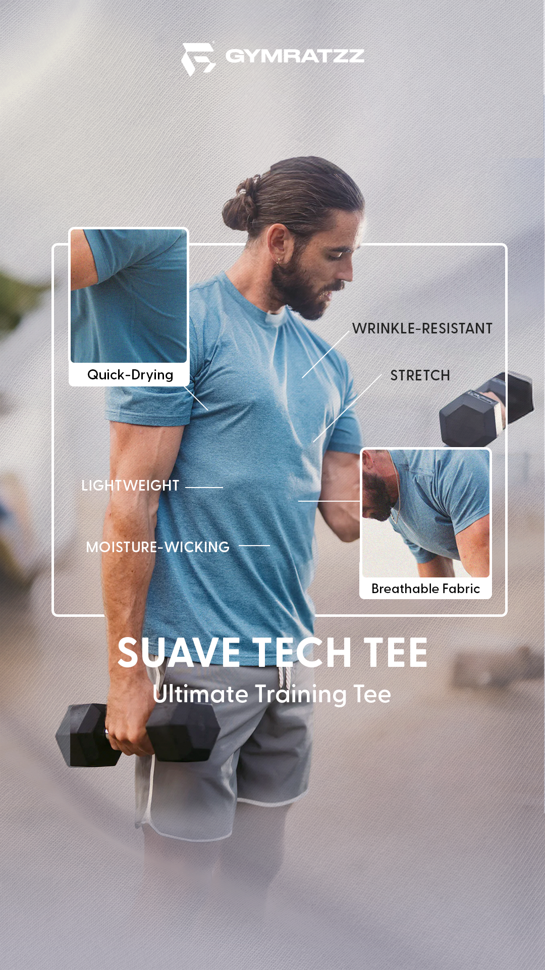 Suave Tech Workout Tee Allure