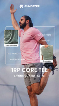 1RP Core Workout Tee Orchid Smoke
